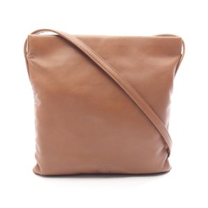 【二手】 LOEWE Anagramブラウン皮革肩背包 女士二手B