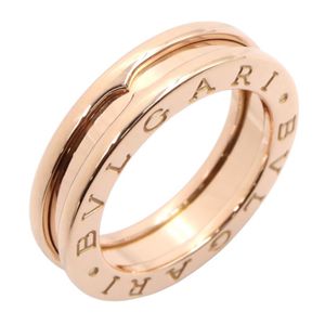 [Used] Bulgari BVLGARI Ring - B-zero1 Ring, 1 Band, 36003, K18PG (Pink Gold), Women's, Used A