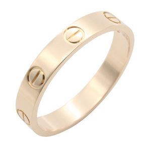 [Used] Cartier Mini Love Ring B4085200 K18PG (Pink Gold) Mini Love Ring Unisex Used A