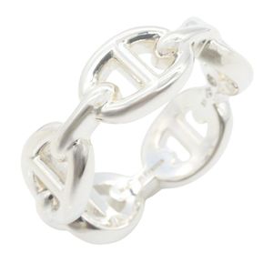 [Used] Hermes HERMES Ring Chaine d'Ancre PM Ring Sterling Silver 925 Chaine d'Ancre PM Ring Women's Used A