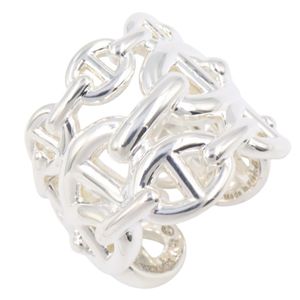 [Used] Hermes HERMES Ring Chaine d'Ancre Enchainee GM Ring Sterling Silver 925 Chaine d'Ancre Enchainee GM Ring Women's Used A