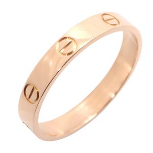 [Used] Cartier Mini Love Ring B4085200 K18PG (Pink Gold) Mini Love Ring Unisex Used A