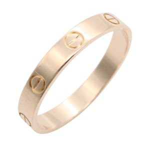 [Used] Cartier Mini Love Ring B4085200 K18PG (Pink Gold) Mini Love Ring Unisex Used A