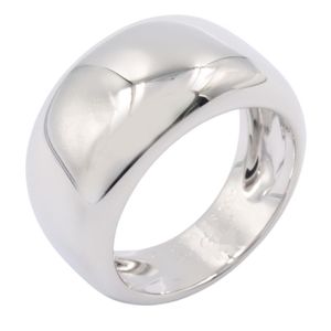 [Used] Cartier Nouvelle Vague Ring, K18WG (White Gold), Unisex, Used A