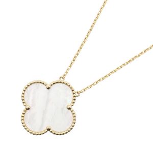 [Pre-owned] Van Cleef & Arpels Magic Alhambra Mother-of-Pearl Necklace VCARN32200 Neck circumference 37.5/42cm K18 (Yellow Gold) Magic Alhambra Mother-of-Pearl Necklace