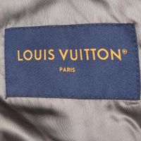 [Used] Louis LOUIS VUITTON LV Embroidered Oversized Hooded Nylon Bomber Jacket for Men, RM232 BZI HPB65E, Used B