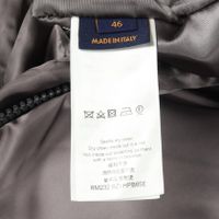 [Used] Louis LOUIS VUITTON LV Embroidered Oversized Hooded Nylon Bomber Jacket for Men, RM232 BZI HPB65E, Used B