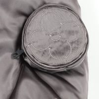 [Used] Louis LOUIS VUITTON LV Embroidered Oversized Hooded Nylon Bomber Jacket for Men, RM232 BZI HPB65E, Used B