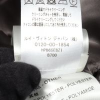 [Used] Louis LOUIS VUITTON LV Embroidered Oversized Hooded Nylon Bomber Jacket for Men, RM232 BZI HPB65E, Used B