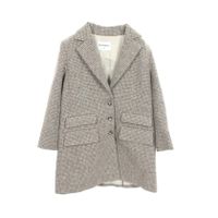[Used] Chanel CHANEL Coco Button P77707V65067 Wool Coat Women's Used A