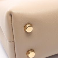 [Used] Celine CELINE handbag Teen Nino Triomphe 2WAY Calf Leather Leather Teen Nino Women's Used B