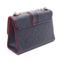 [Used] Louis LOUIS VUITTON Saint Sulpice PM Shoulder Bag M43394 Marine Rouge Leather Saint Sulpice PM Women's Used A