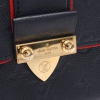 [Used] Louis LOUIS VUITTON Saint Sulpice PM Shoulder Bag M43394 Marine Rouge Leather Saint Sulpice PM Women's Used A