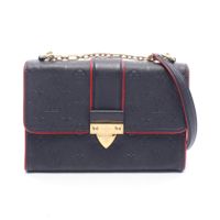 [Used] Louis LOUIS VUITTON Saint Sulpice PM Shoulder Bag M43394 Marine Rouge Leather Saint Sulpice PM Women's Used A