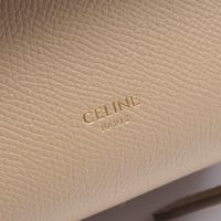 [Used] Celine CELINE handbag PICO BELT BAG Pico Belt Bag 2WAY Beige Leather Belt Bag Pico Women's Used A