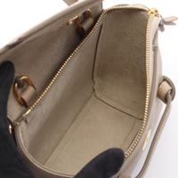[Used] Celine CELINE handbag PICO BELT BAG Pico Belt Bag 2WAY Beige Leather Belt Bag Pico Women's Used A