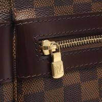 [Used] Louis LOUIS VUITTON Bastille Shoulder Bag N45258 PVC Coated Canvas Leather Bastille Unisex Used B