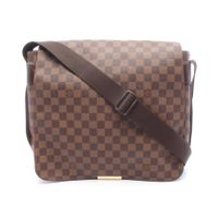 [Used] Louis LOUIS VUITTON Bastille Shoulder Bag N45258 PVC Coated Canvas Leather Bastille Unisex Used B
