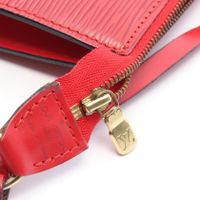 [Used] Louis Vuitton LOUIS VUITTON Handbag Pochette Accessoires M52947 Castilian RED Leather Pochette Accessoires Women's