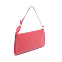 [Used] Louis Vuitton LOUIS VUITTON Handbag Pochette Accessoires M52947 Castilian RED Leather Pochette Accessoires Women's