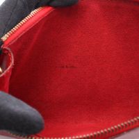 [Used] Louis Vuitton LOUIS VUITTON Handbag Pochette Accessoires M52947 Castilian RED Leather Pochette Accessoires Women's