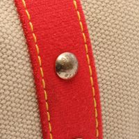[Used] Louis Vuitton LOUIS VUITTON Shoulder Bag Bussas PM M40041 Beige/ RED Canvas Bussas PM Women's Used B