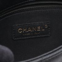 [Used] Chanel Matelasse Shoulder Bag, Black Caviar Skin (Grained Calf), Mini Matelasse Chain Shoulder Bag, Women's, Used A