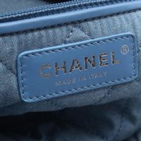 [Used] Chanel CHANEL Backpack Rucksack Chanel 22 AS3859 Blue Denim CHANEL22 Chain Backpack Women's Used A