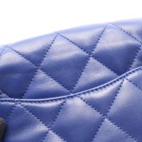 [Used] Chanel CHANEL Shoulder Bag Matelassé Mini Blue Lambskin (Sheepskin) Mini Matelassé Chain Shoulder Women's Used A