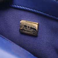 [Used] Chanel CHANEL Shoulder Bag Matelassé Mini Blue Lambskin (Sheepskin) Mini Matelassé Chain Shoulder Women's Used A