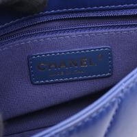 [Used] Chanel CHANEL Shoulder Bag Matelassé Mini Blue Lambskin (Sheepskin) Mini Matelassé Chain Shoulder Women's Used A