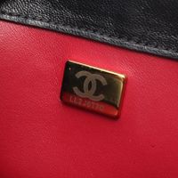 [Used] Chanel CHANEL Shoulder Bag Matelasse AS2840 Black Lambskin (Sheepskin) Mini Matelasse Shoulder Bag Women's Used A
