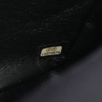 [Used] Chanel CHANEL Shoulder Bag Chevron V-stitch Black Fabric Chevron V-stitch Chain Shoulder Women's Used A