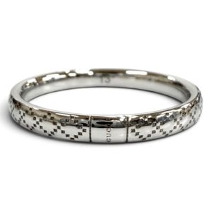Excellent condition ★ GUCCI 750 Diamantissima Ring, White Gold, Size JP13, Made in Italy, Weight 2.62g, Women's Ring