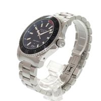 신품급 Gucci 구찌 다이브 136.2 SS 블랙 쿼츠 아날로그 손목시계 블랙 다이얼 1749【중고】