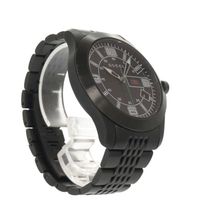 成色極佳 Gucci G-Timeless 126.2 SS 黑色石英腕錶，黑色錶盤，型號 1752 [二手] GUCCI