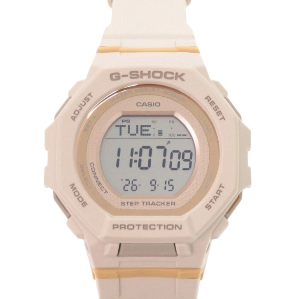 신품급 CASIO G-SHOCK GMD-B300-4JF 레진 핑크 쿼츠 아날로그 손목시계 1771【중고】CASIO