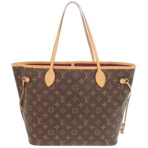 LOUIS VUITTON Neverfull MM Monogram M40996 Fuchsia 托特包 LV 1470-1【Pre-owned】LOUIS VUITTON