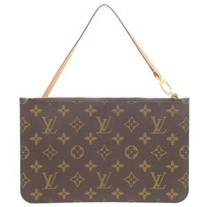 LOUIS VUITTON Neverfull 小包/收纳包 MM/GM用 Monogram Fuchsia 小包/收纳包 LV 1470-2【二手】LOUIS VUITTON