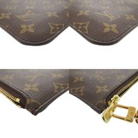 Louis Vuitton Neverfull Pouch for MM/GM, Monogram Fuchsia Pouch, LV 1470-2 [Used] LOUIS VUITTON