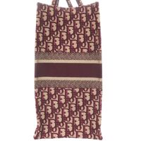 Excellent condition Christian Dior Book Tote Large Oblique Canvas Bordeaux Tote Bag 1737 [Pre-owned] Christian Dior