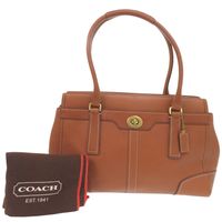 成色極佳 Coach 標誌 11048 棕色ブラウン手提包/托特包 棕色 0993 [二手] COACH