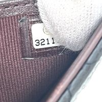 CHANEL 3211**** Matelassé Coco Mark Tri-fold Wallet