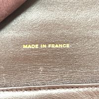 CHANEL 3211**** Matelassé Coco Mark Tri-fold Wallet