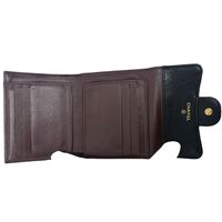 CHANEL 3211**** Matelassé Coco Mark Tri-fold Wallet