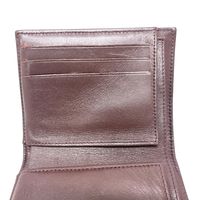 CHANEL 3211**** Matelassé Coco Mark Tri-fold Wallet
