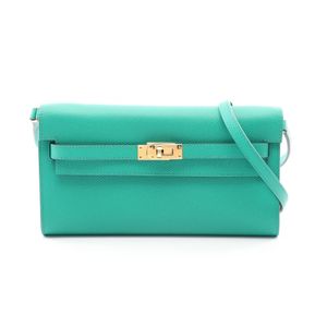 【中古】 エルメス HERMES ショルダーバッグ ケリートゥーゴー ヴェールジェイド H084169CK ヴェールジェイド その他 ケリーロング トゥーゴー ヴェールジェイド