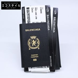 バレンシアガ 美品 787733 パスポート フォン ホルダー ショルダーポーチバッグ 【中古】