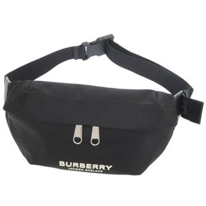 近全新 Burberry 博柏利 8049095 黑色 胸包/腰包 0174【二手】BURBERRY 男士