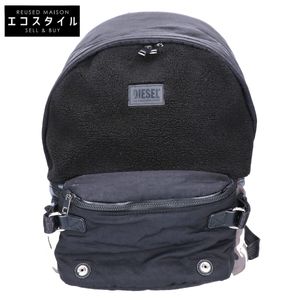 Diesel X08249 P4281 T8013 Camouflage Pattern Nylon/Boa Docking Backpack [Used]